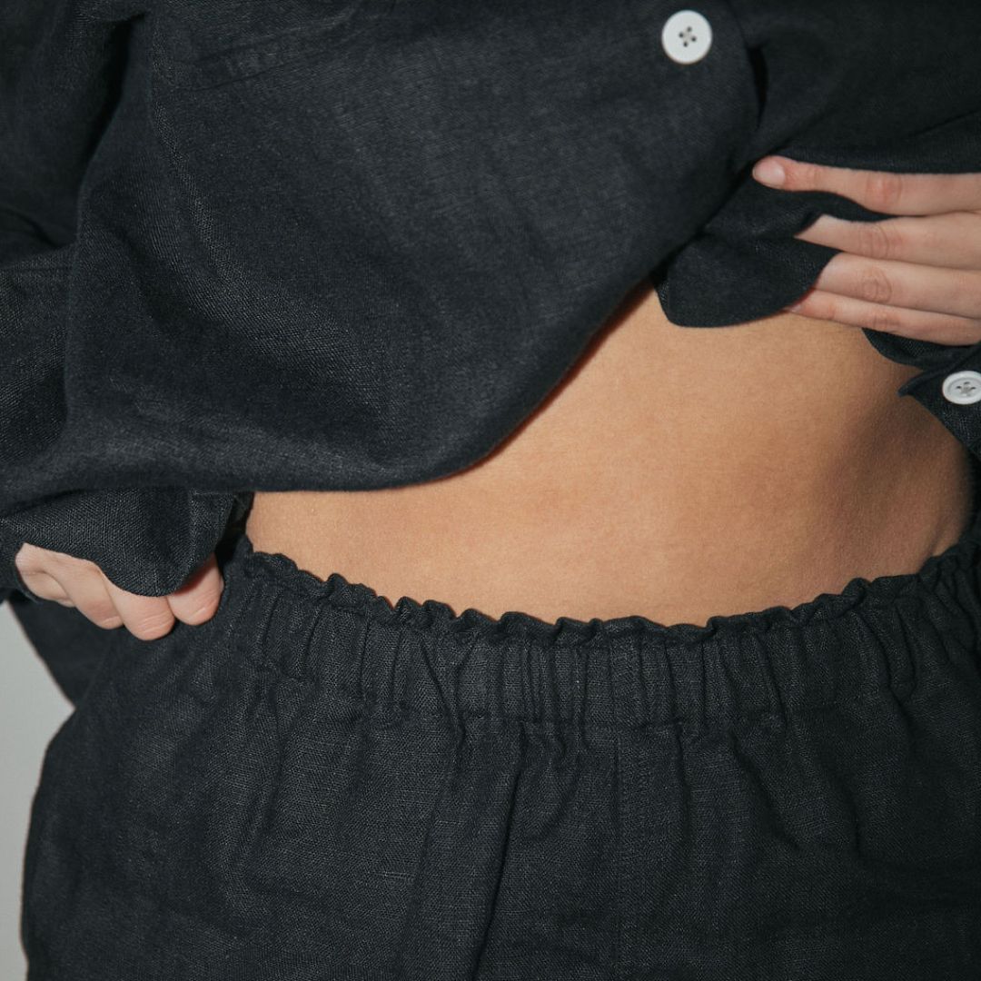 Black Eva Shorts - XXS - Lone One