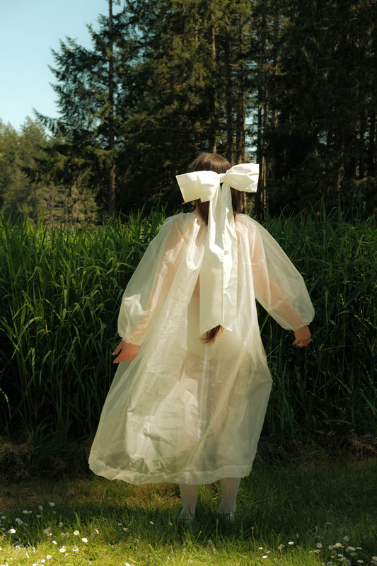 Silk Organza Olive - Small - Lone One