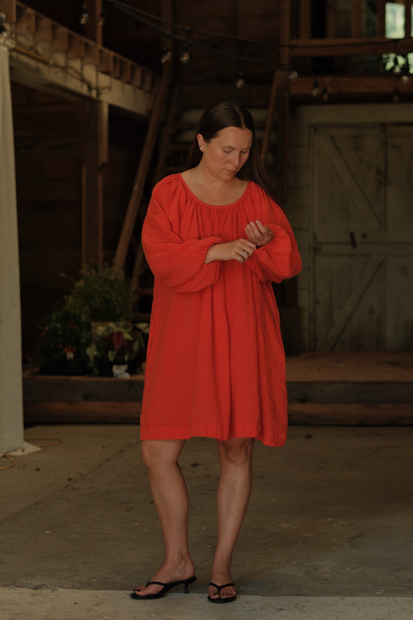 Mini Olive Dress - Tango