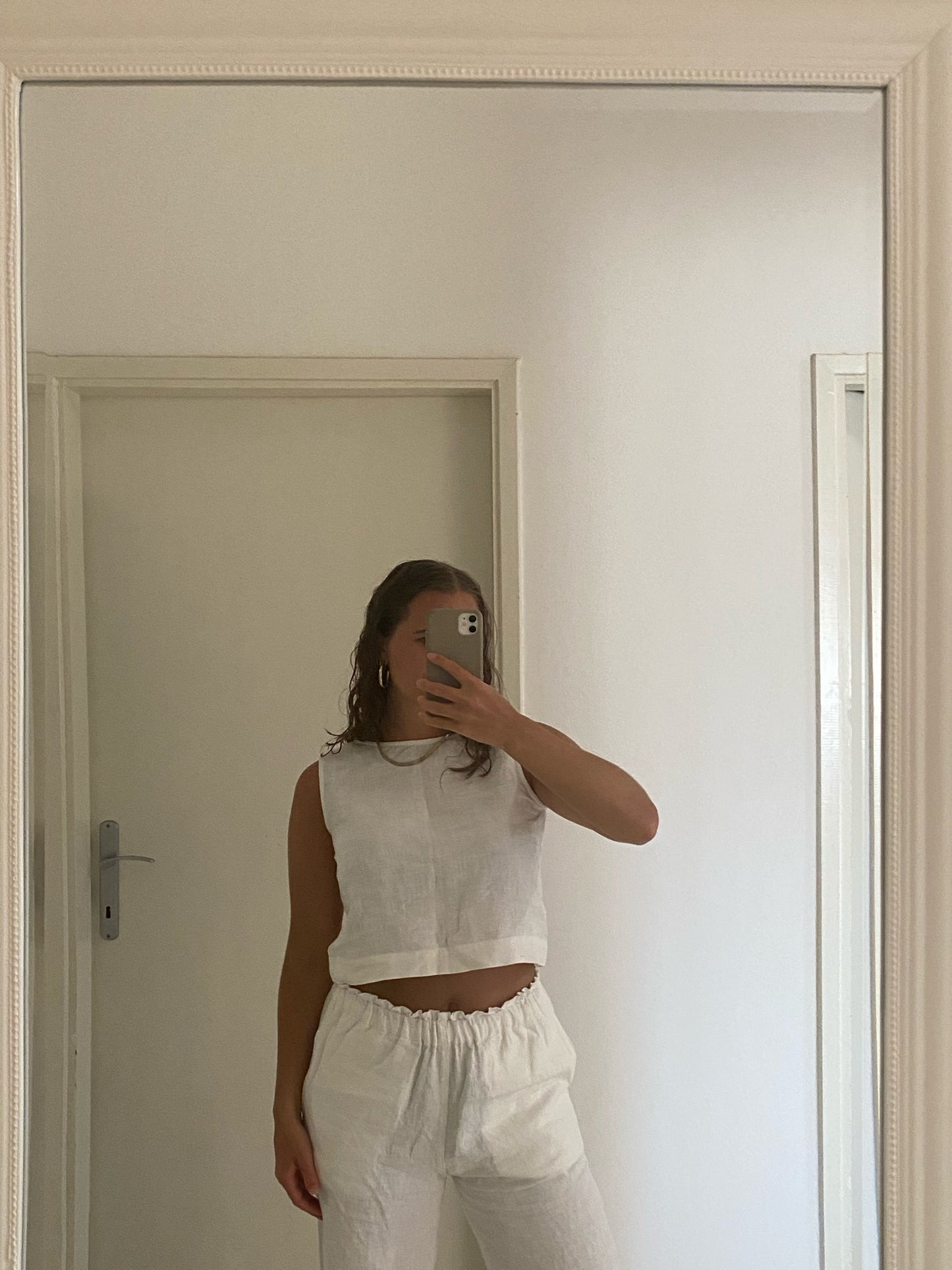 White Lou Tank - Medium - Lone One