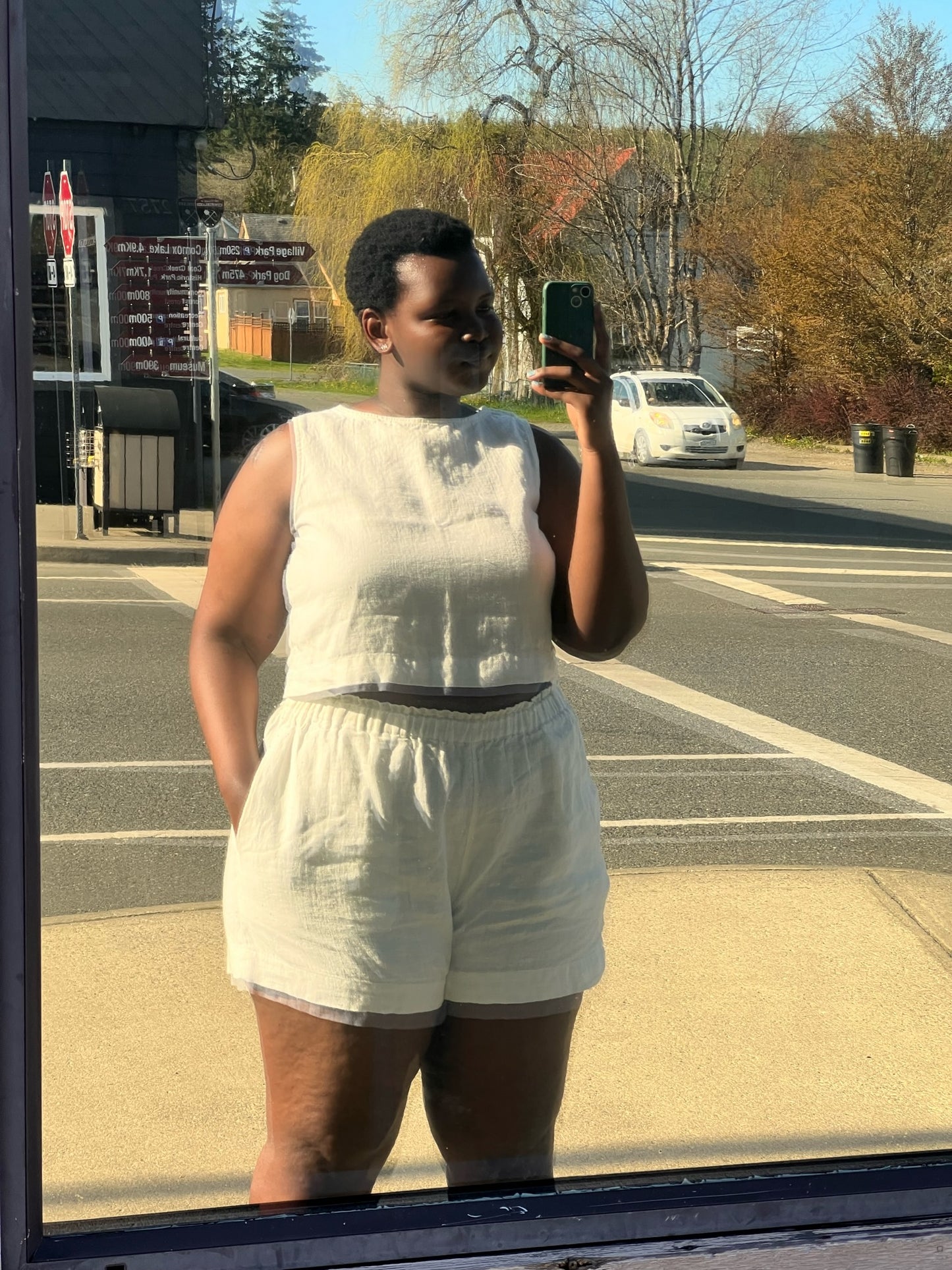 White Lou Tank - Medium - Lone One