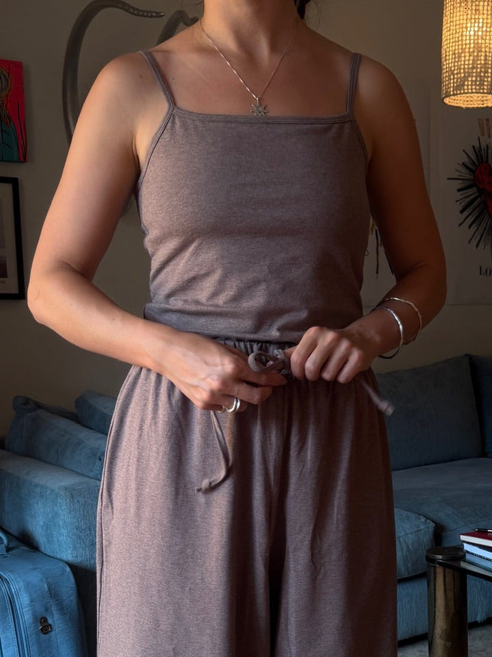 The Sunday Base Tank - Brown