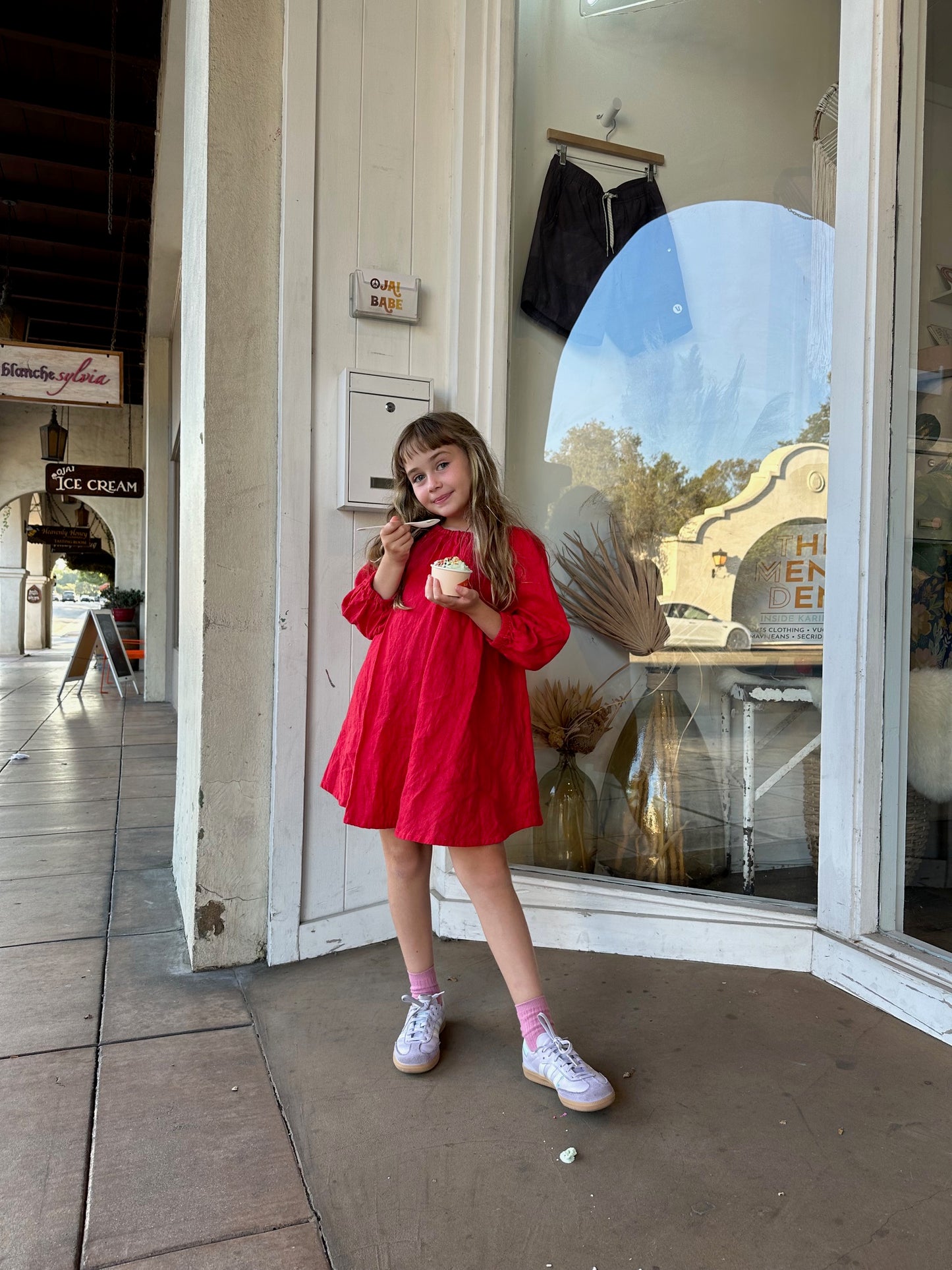 Shelter Kids - Olive Dress