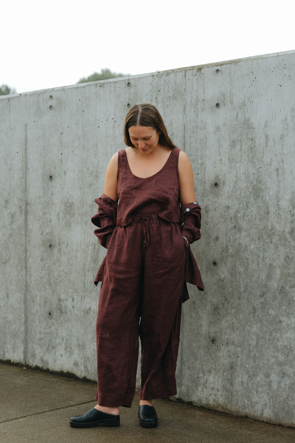 August Pants - Shiraz