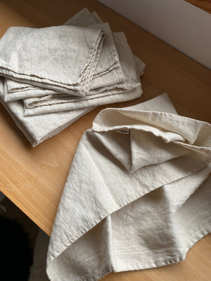 Linen Napkin Sets - Indigo or Dune
