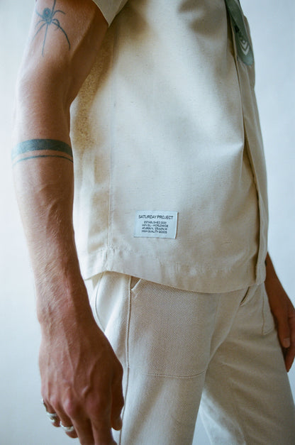 The Saturday Project - Leisure Shirt - Natural Silk