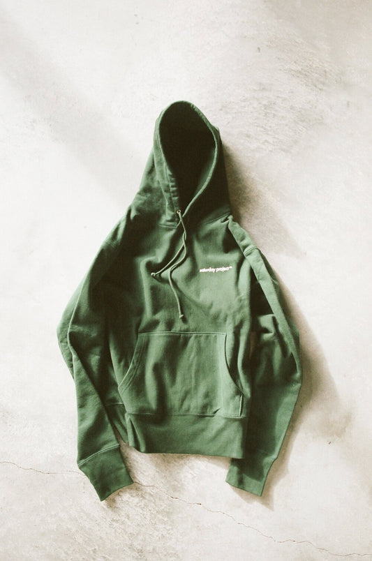 The Saturday Project - Relaxed Hoodie - Forest Green