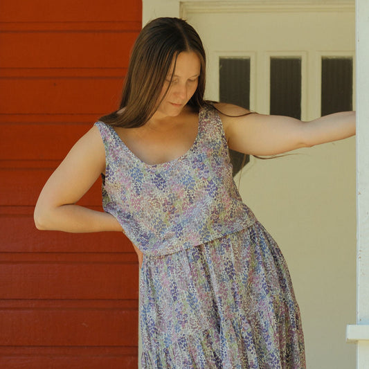 Floral Mila Tank - Small - Lone One