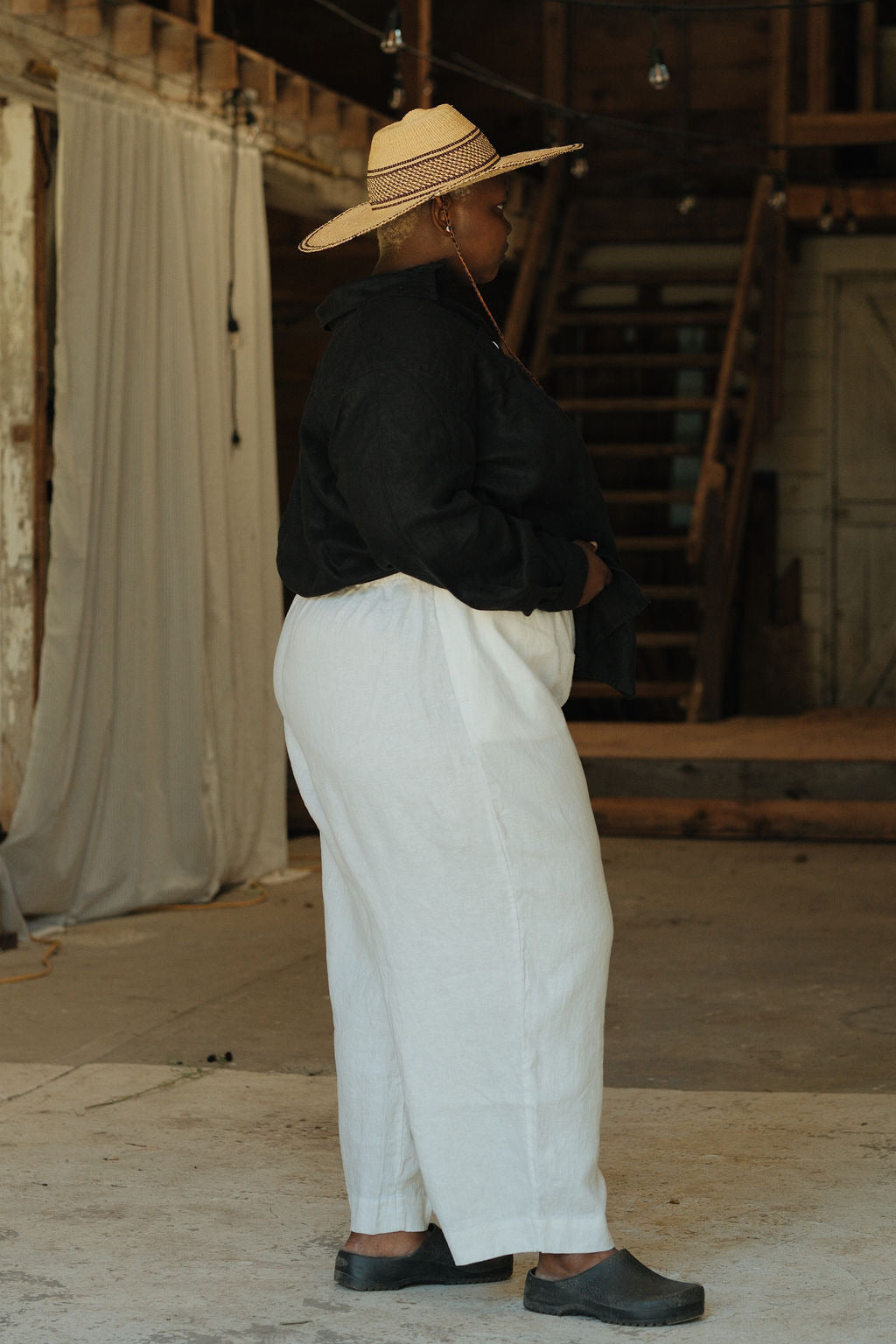 August Pants - White