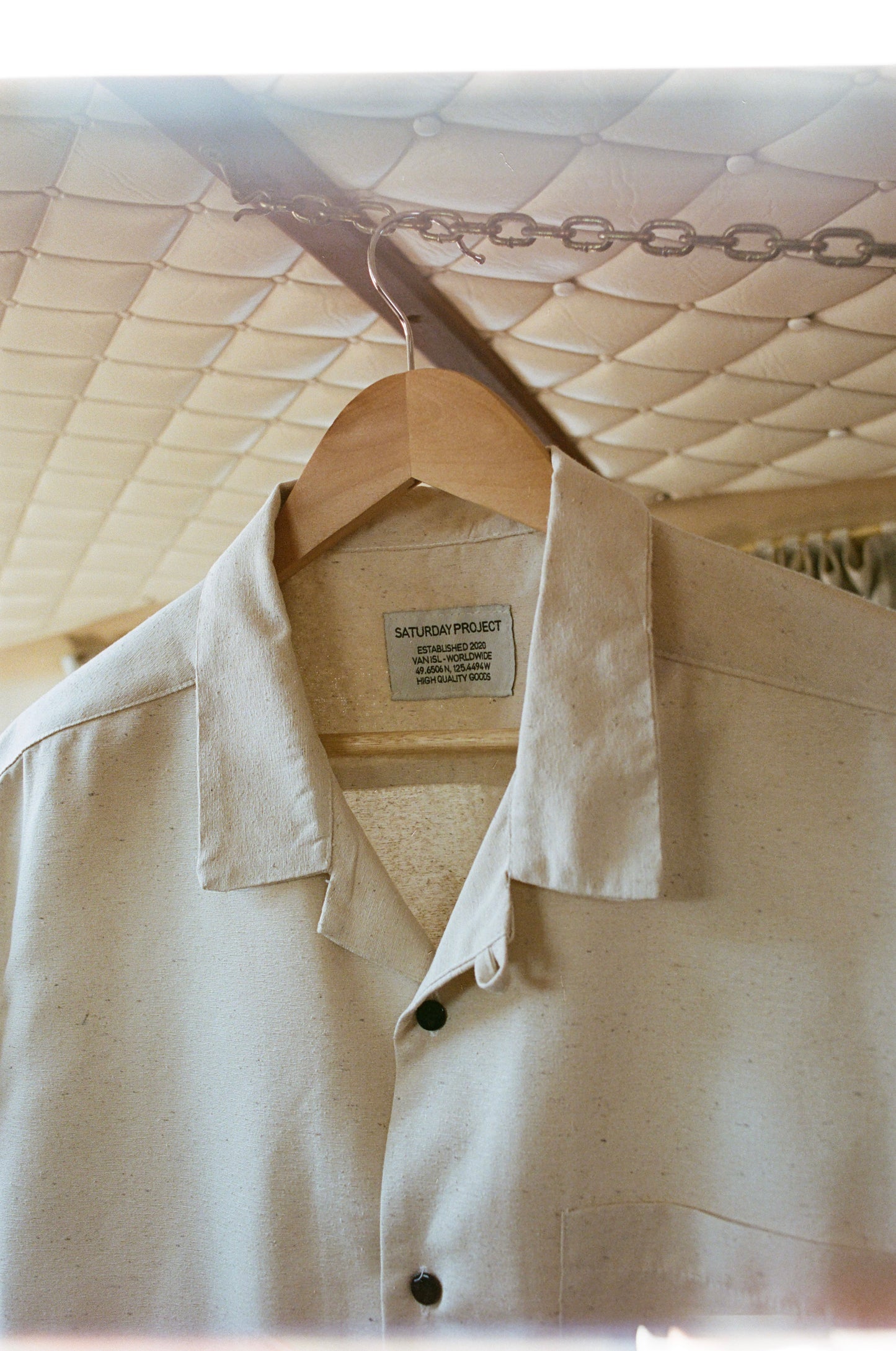 The Saturday Project - Leisure Shirt - Natural Silk