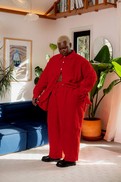 August Pants - Red