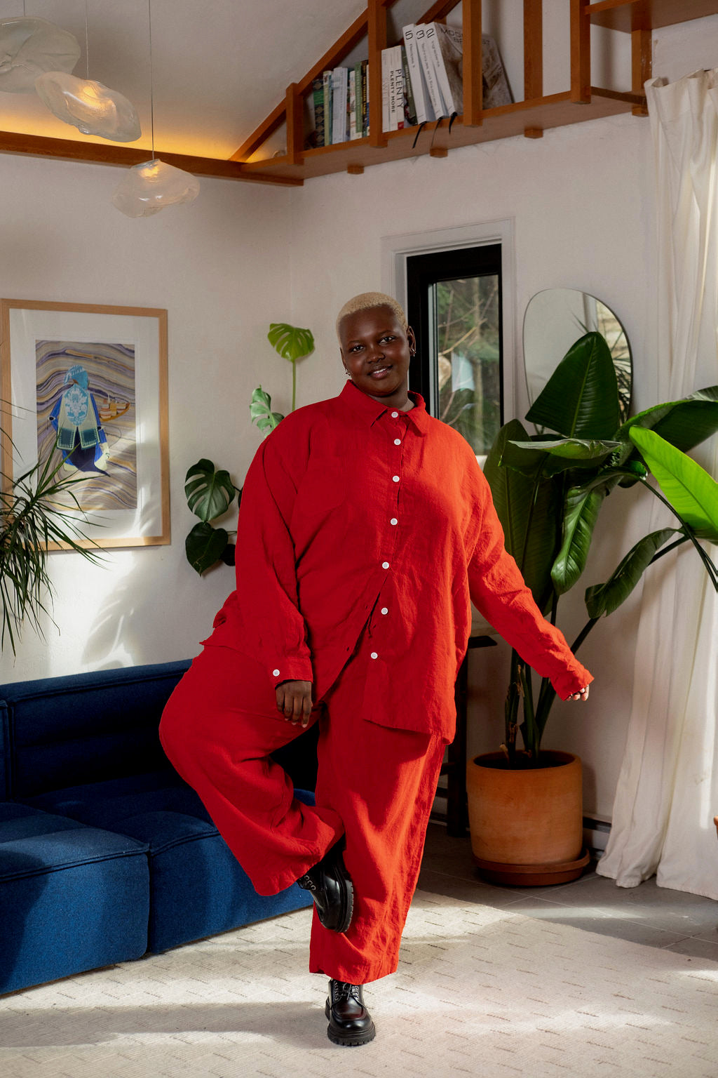 August Pants - Red