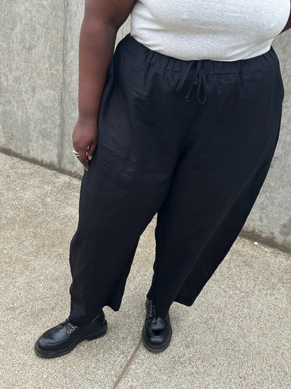 Jules Pant - Black Canvas
