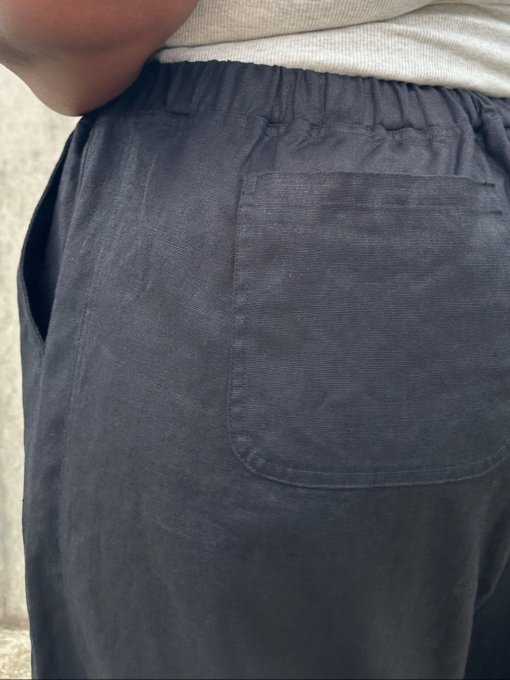 Jules Pant - Black Canvas