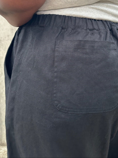 Jules Pant - Black Canvas