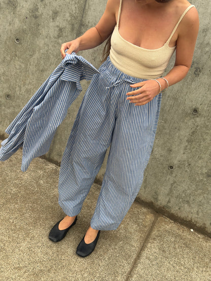 Jules Pant -Blue Stripe