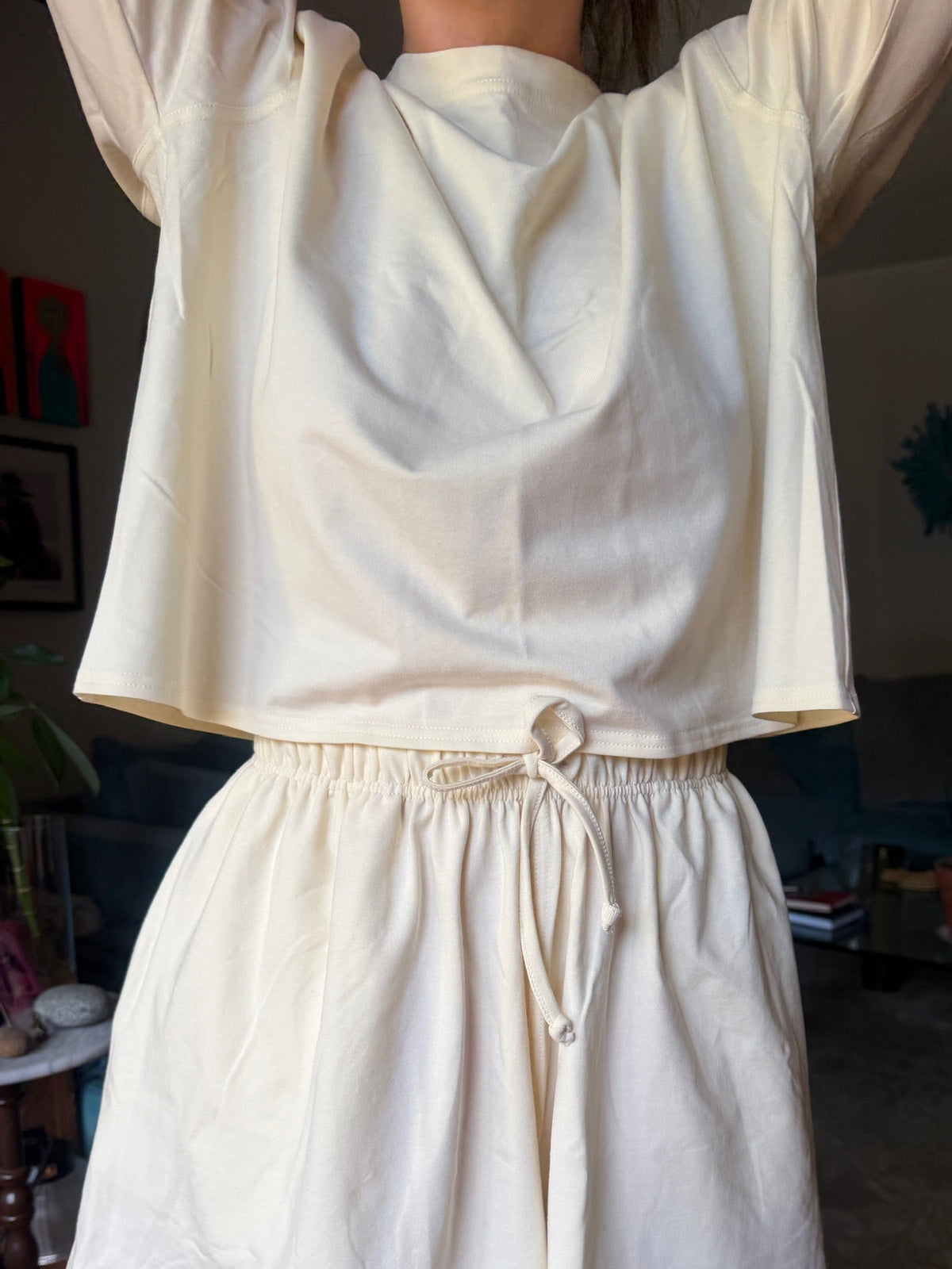The Sunday Long Sleeve - Cream
