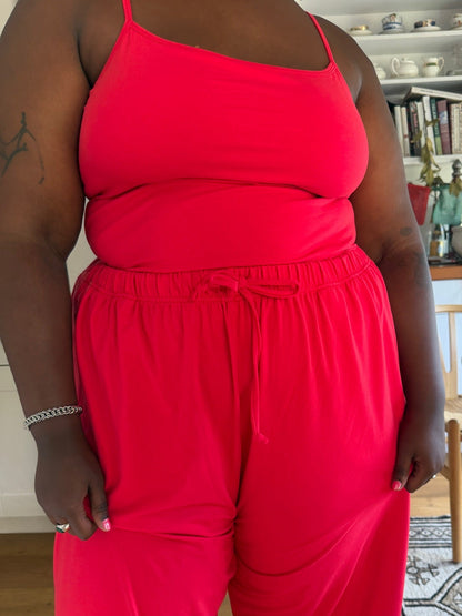 The Sunday Base Tank - Red