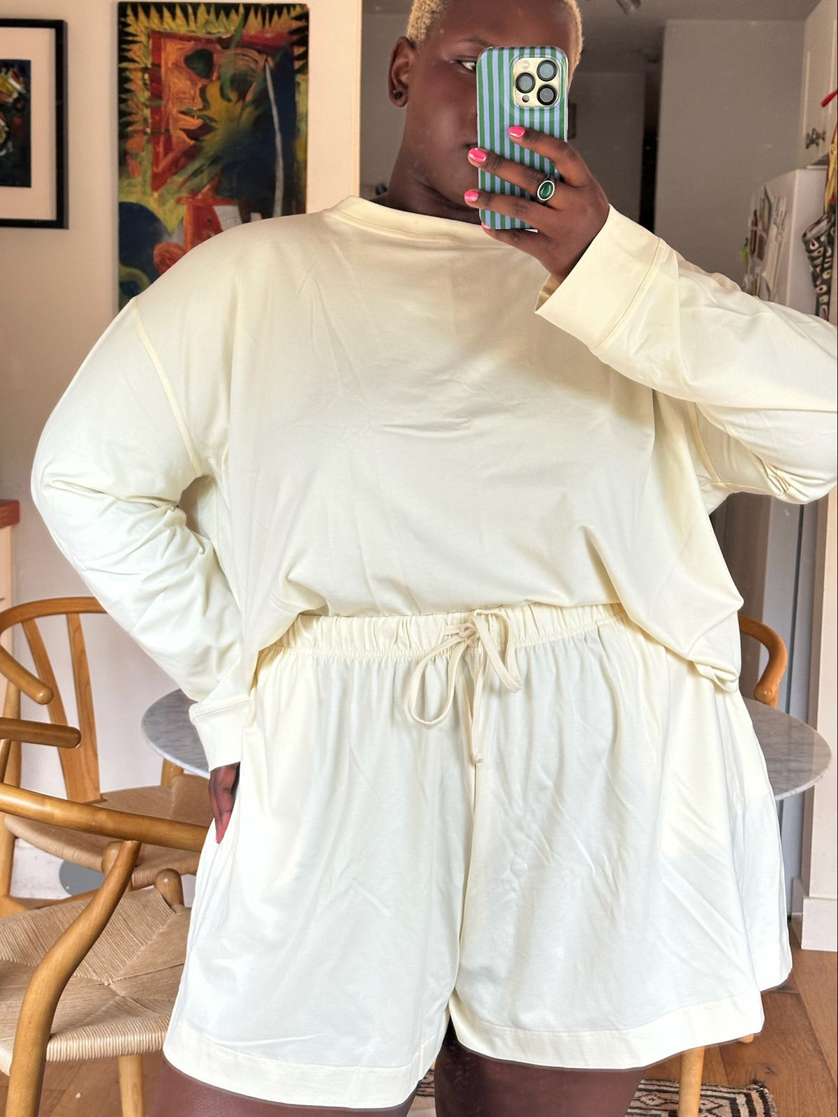The Sunday Long Sleeve - Cream