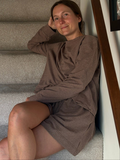 The Sunday Long Sleeve - Brown
