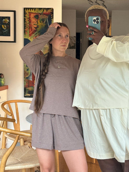 The Sunday Long Sleeve - Brown