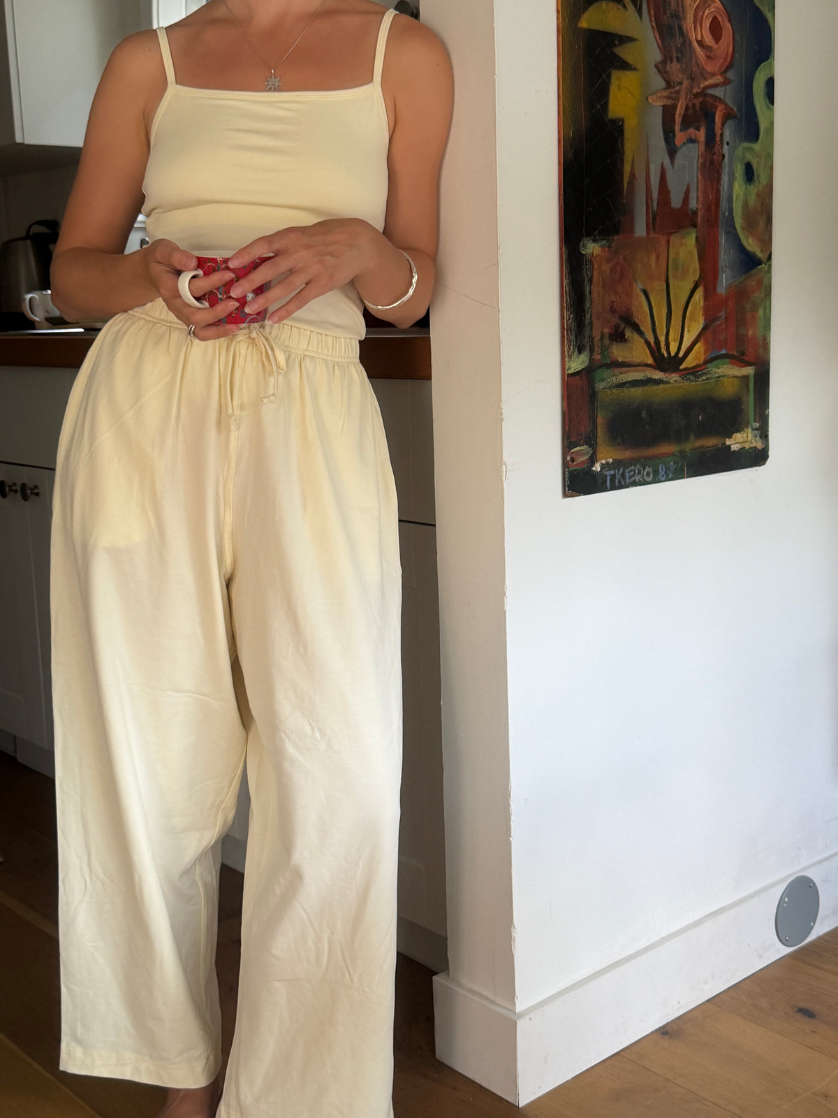 The Sunday Base Tank - Cream