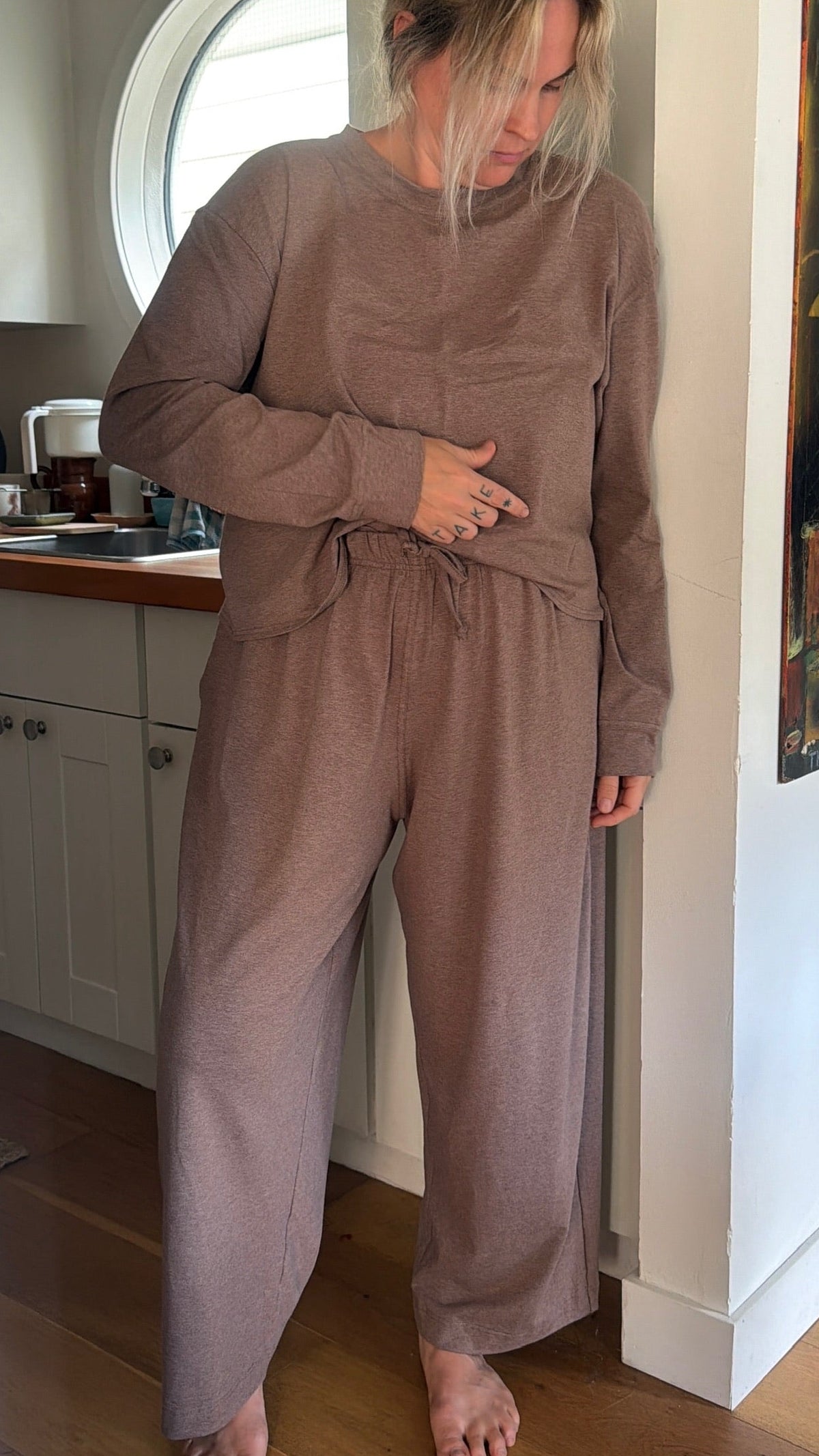 The Sunday Long Sleeve - Brown