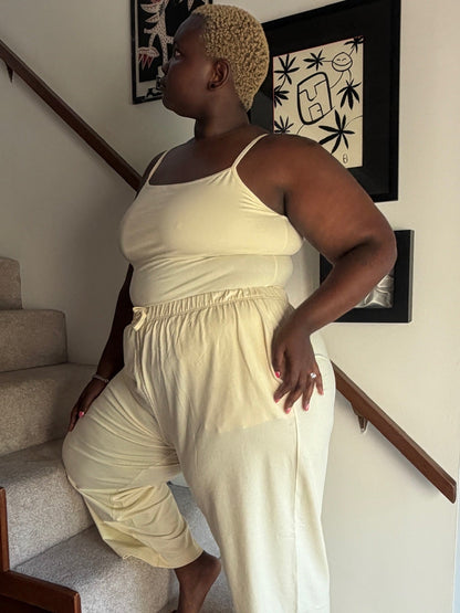 The Sunday Base Tank - Cream