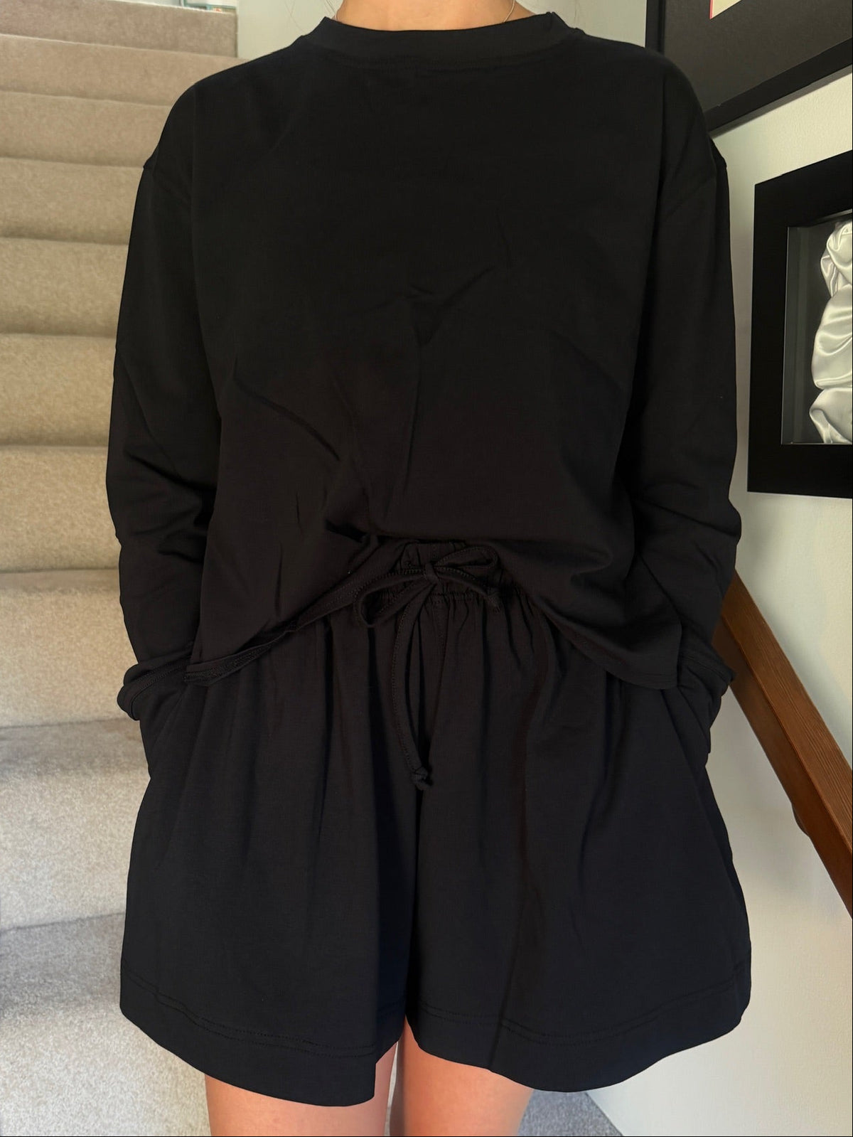 The Sunday Long Sleeve - Black