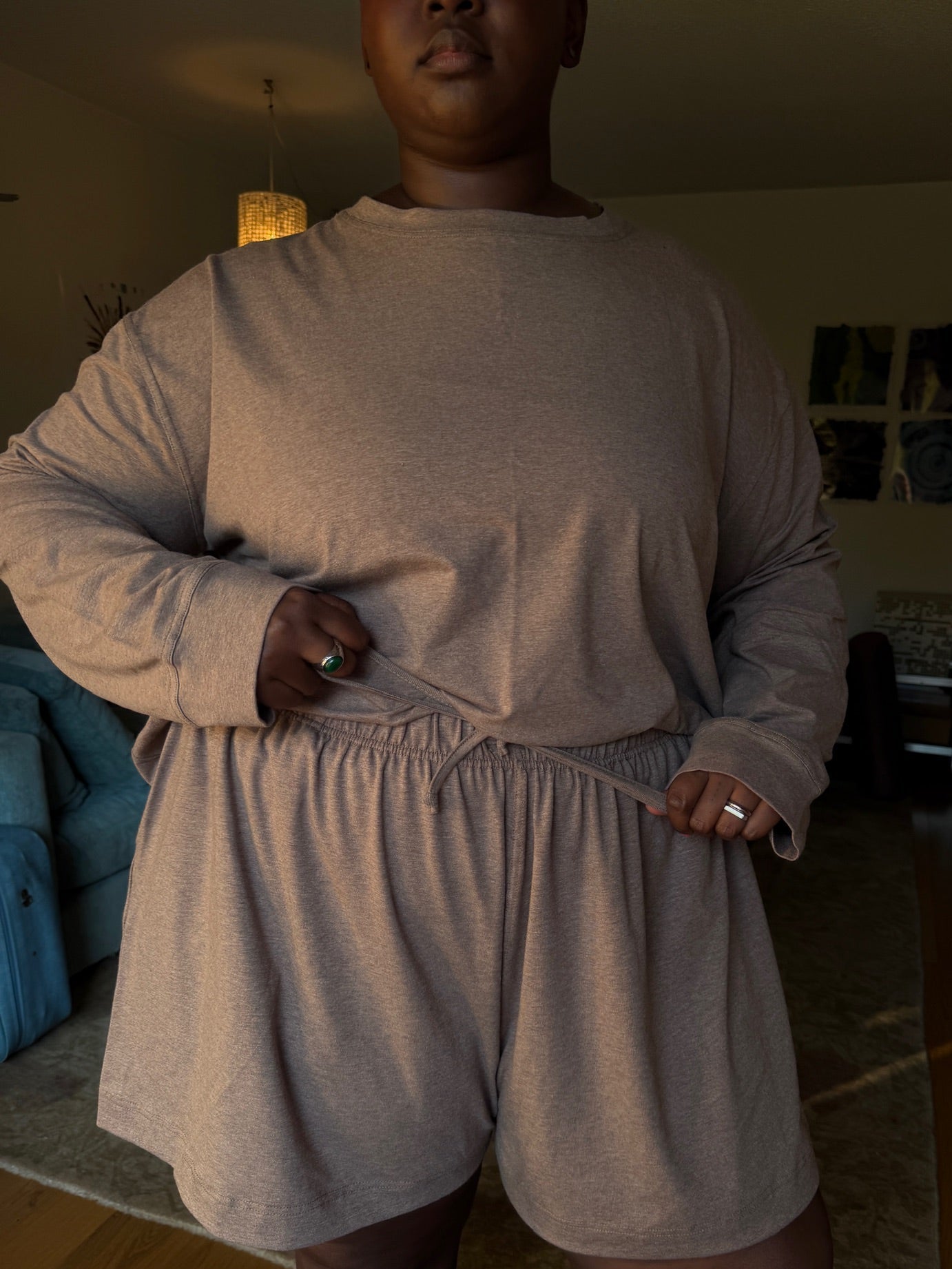 The Sunday Long Sleeve - Brown