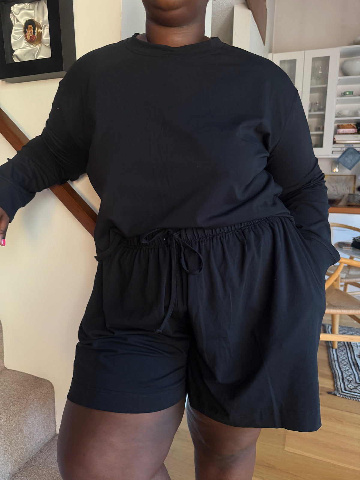 The Sunday Long Sleeve - Black