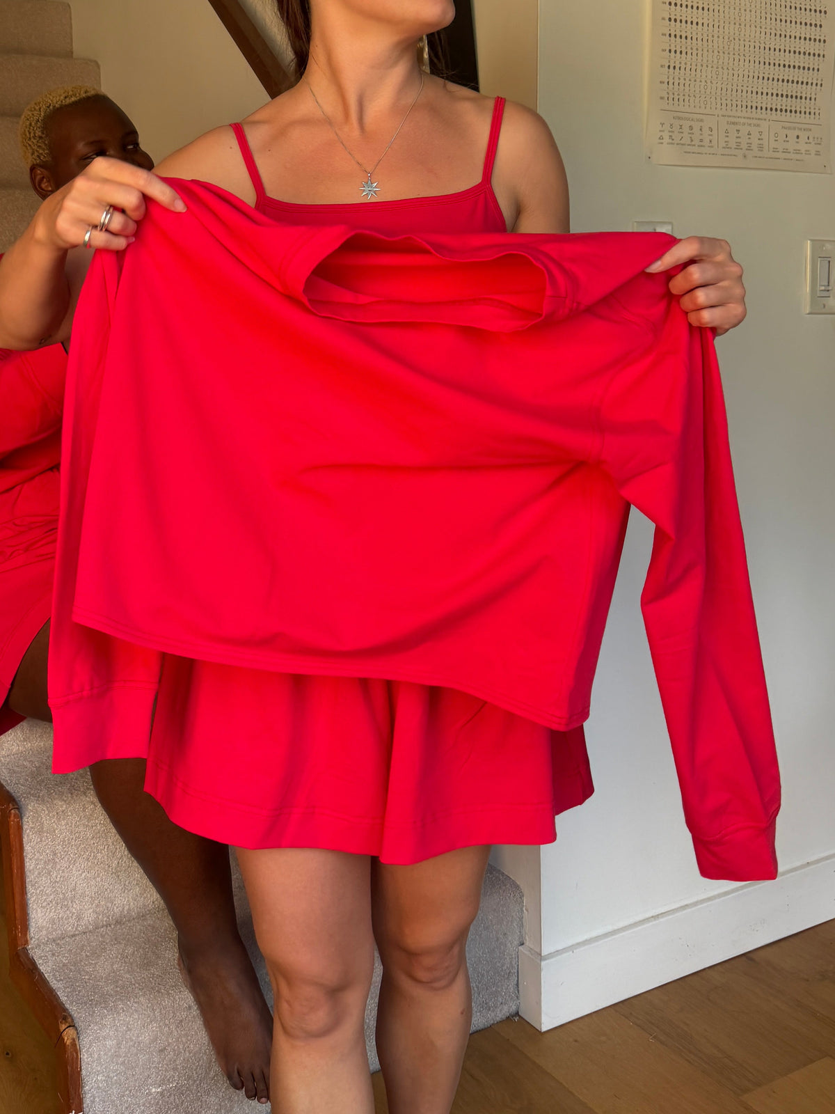 The Sunday Long Sleeve - Red