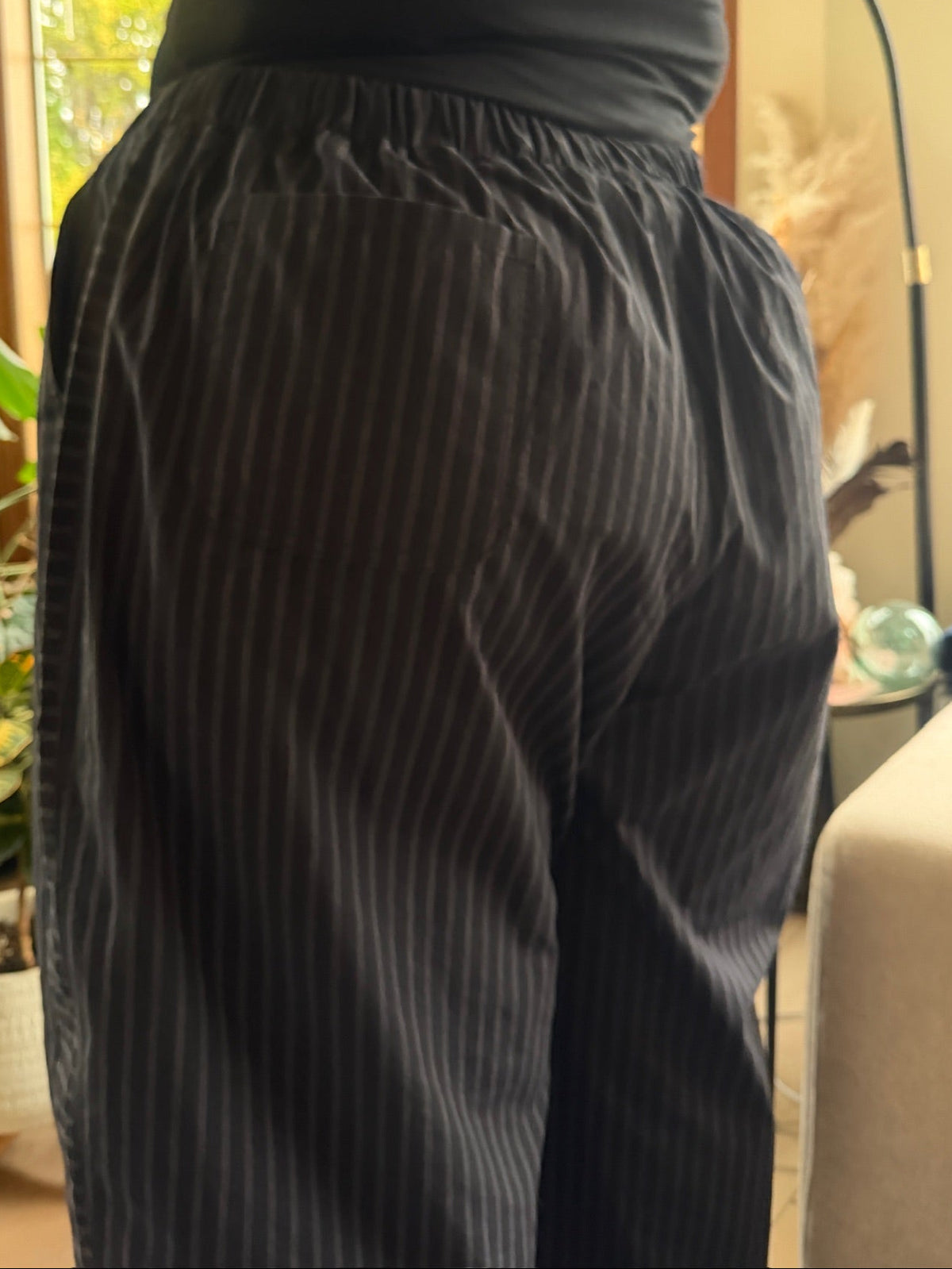 Jules Pant -Black Stripe