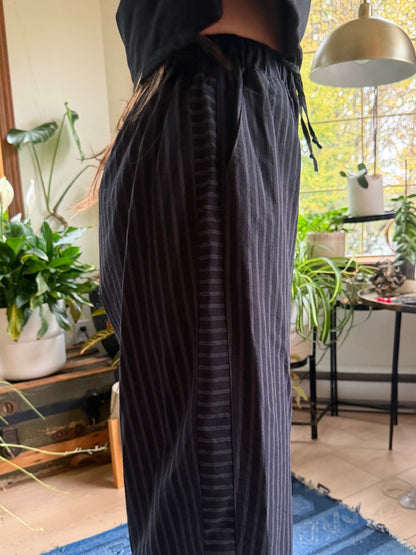 Jules Pant -Black Stripe