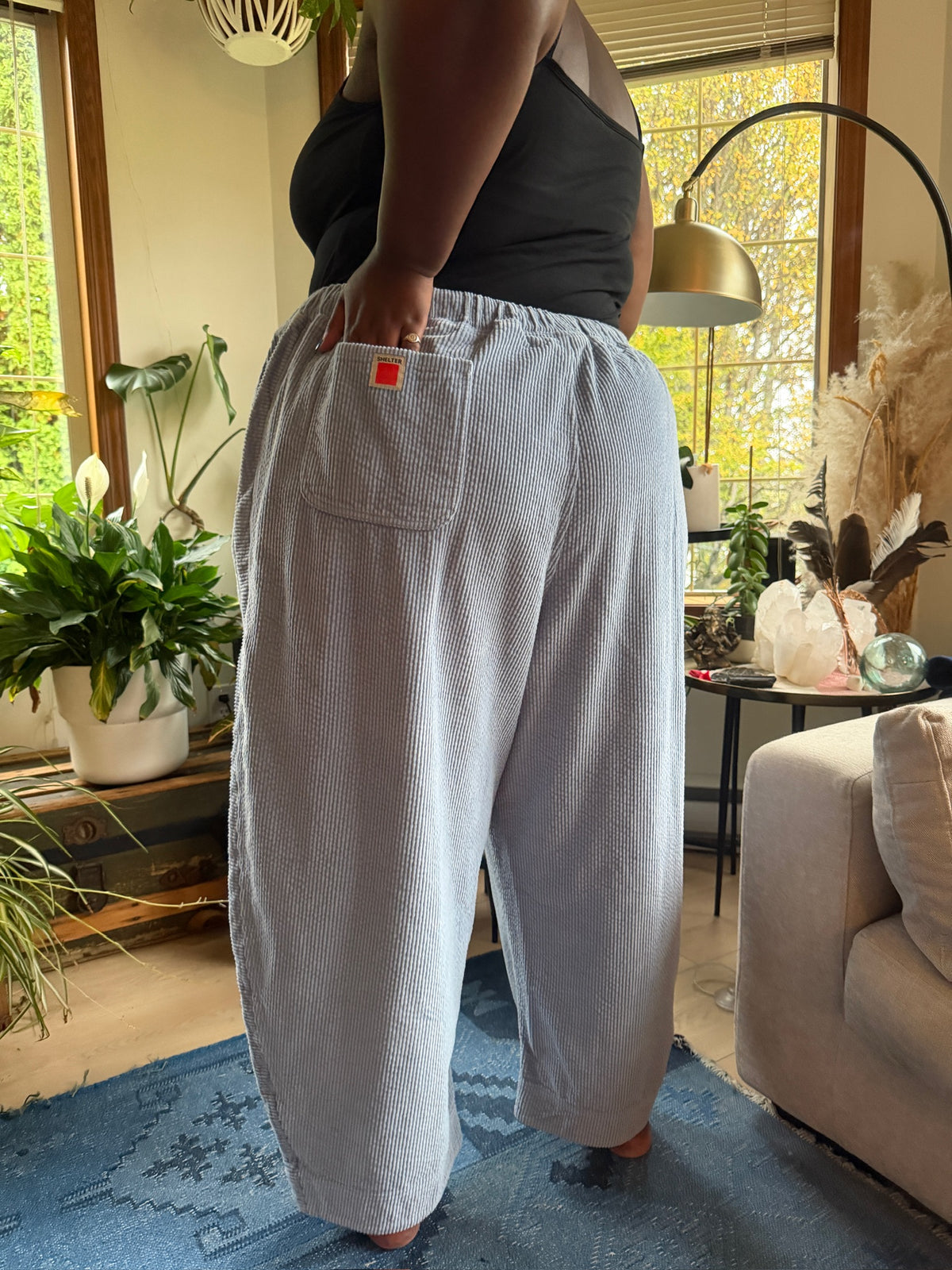 Jules Pant - Powder Blue Corduroy