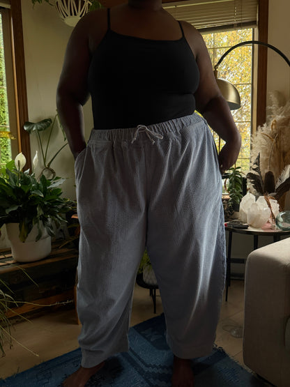 Jules Pant - Powder Blue Corduroy