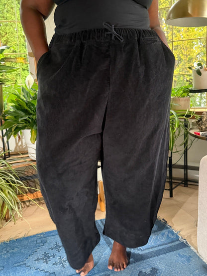 Jules Pant - Black Corduroy