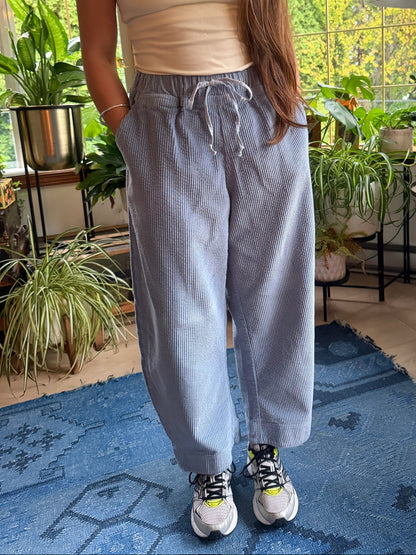 Jules Pant - Powder Blue Corduroy