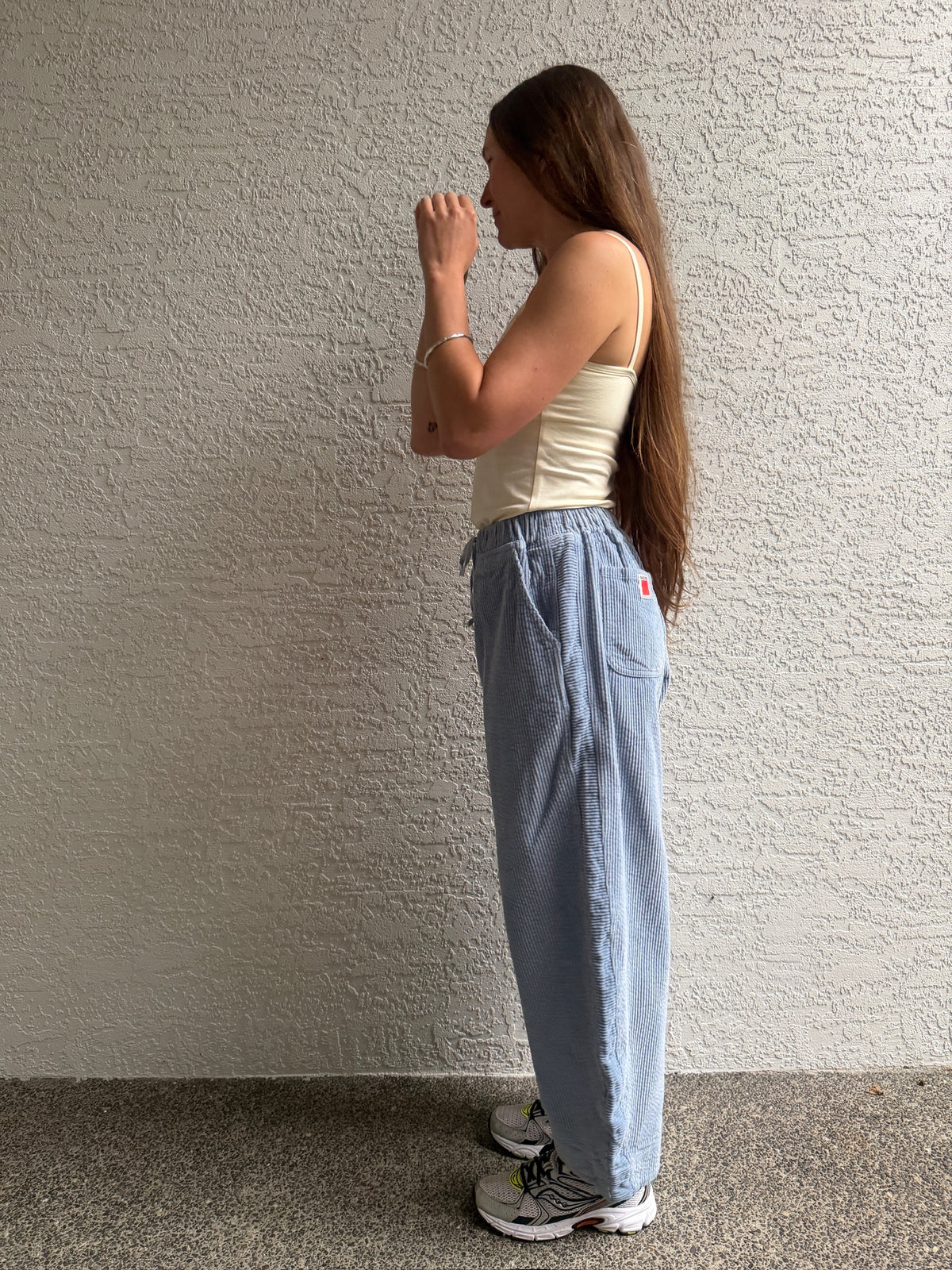 Jules Pant - Powder Blue Corduroy