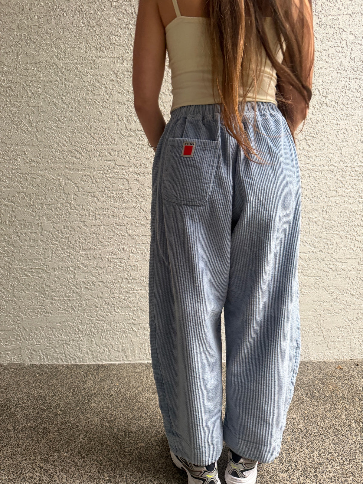 Jules Pant - Powder Blue Corduroy
