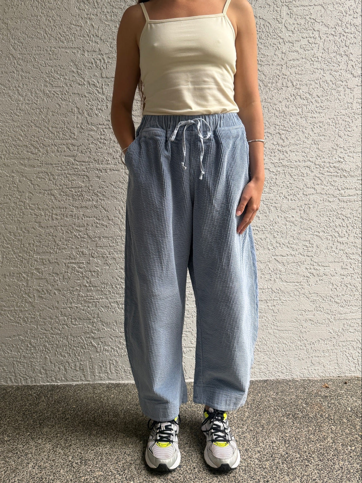 Jules Pant - Powder Blue Corduroy