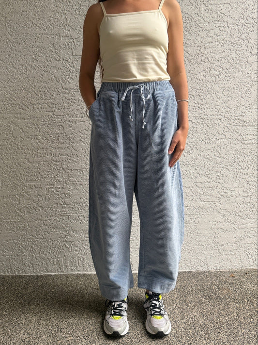 Jules Pant - Powder Blue Corduroy