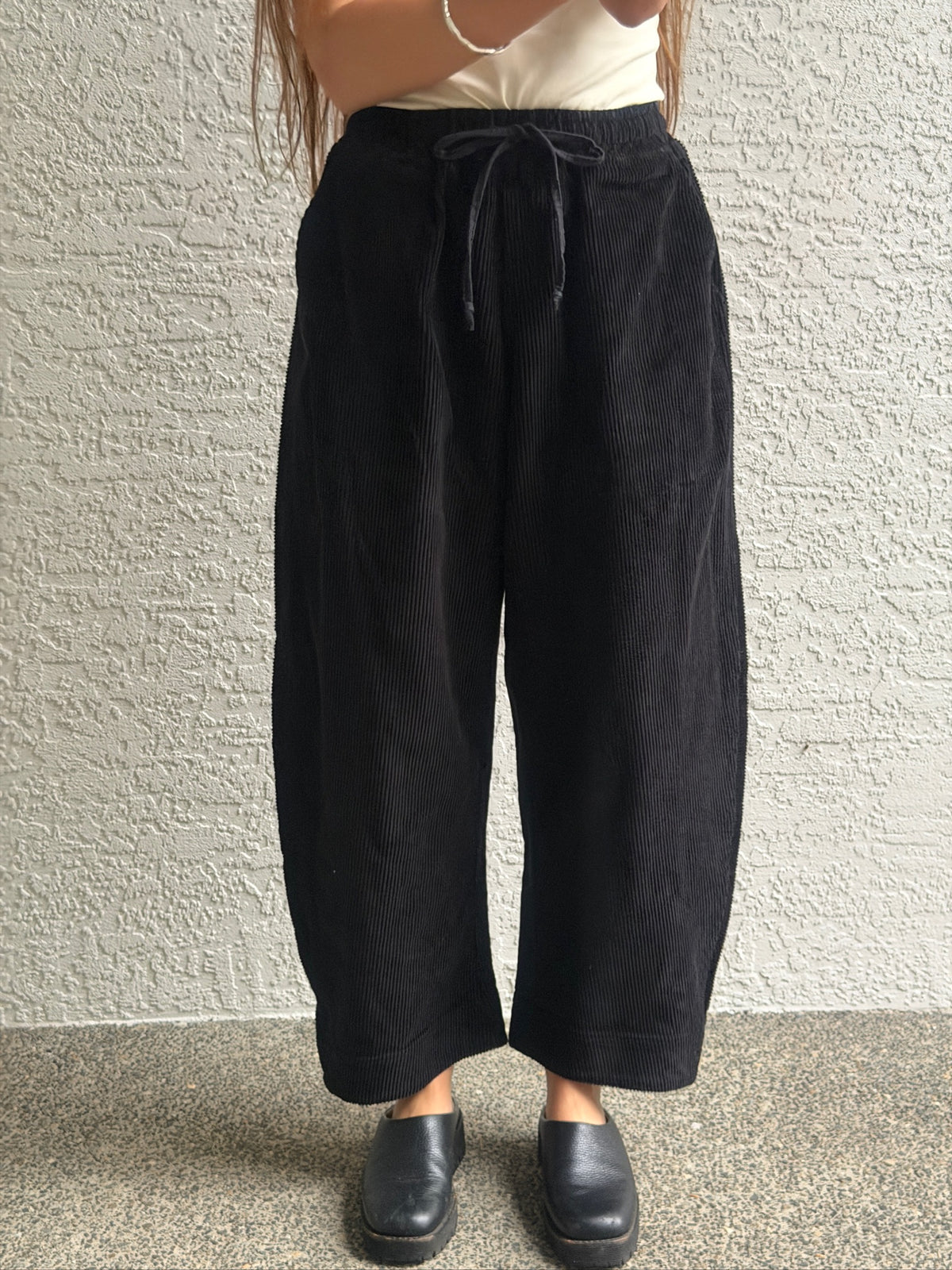 Jules Pant - Black Corduroy