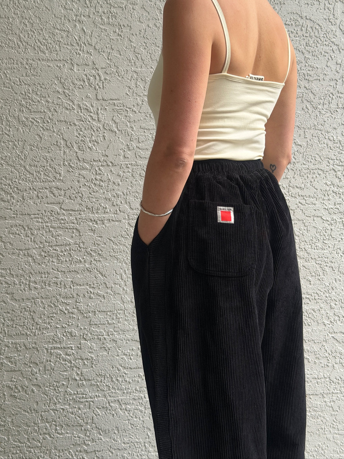 Jules Pant - Black Corduroy