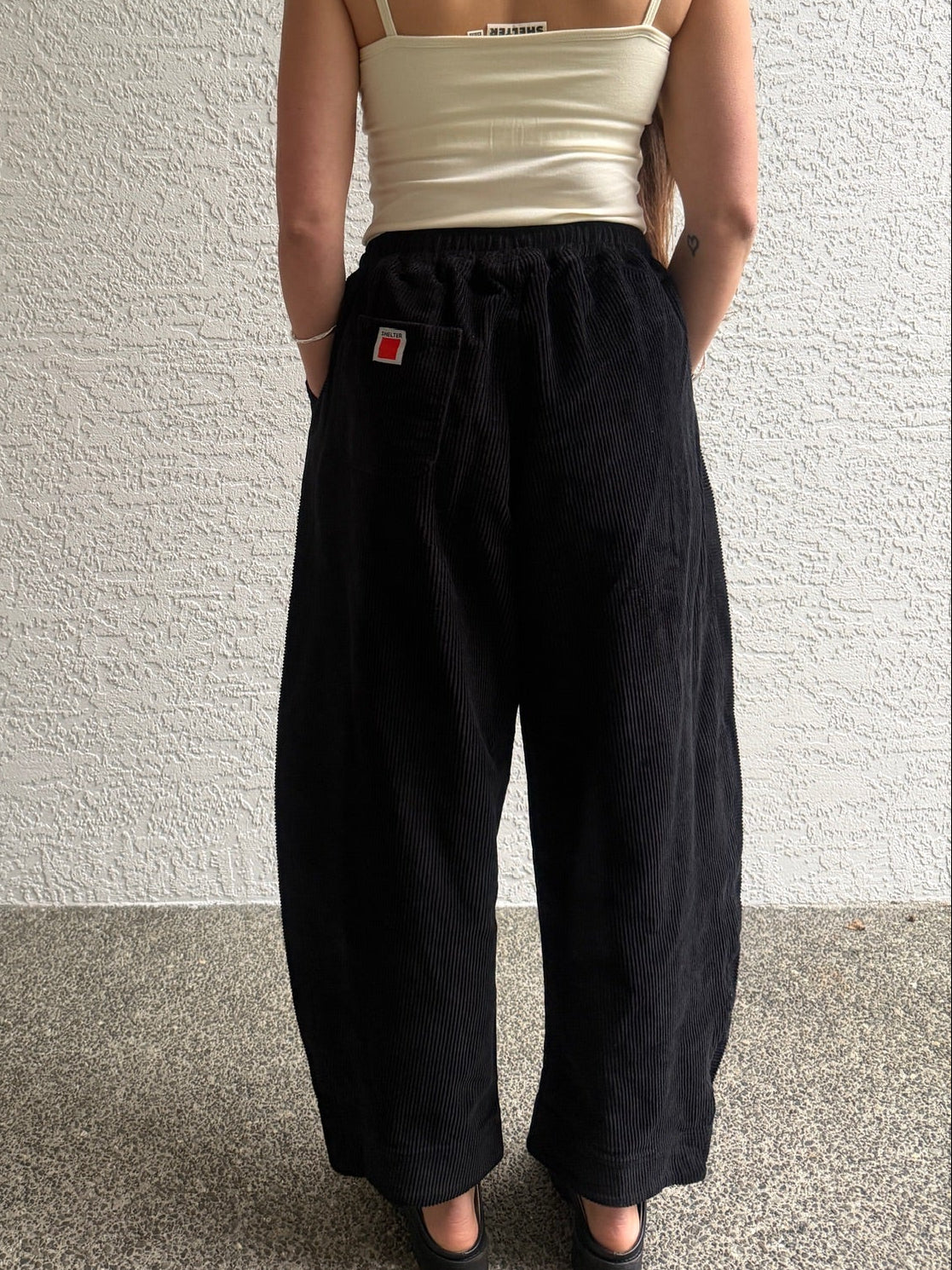 Jules Pant - Black Corduroy
