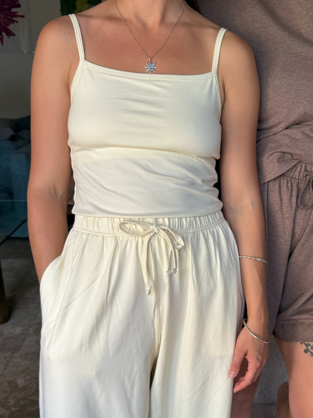 The Sunday Pant - Cream