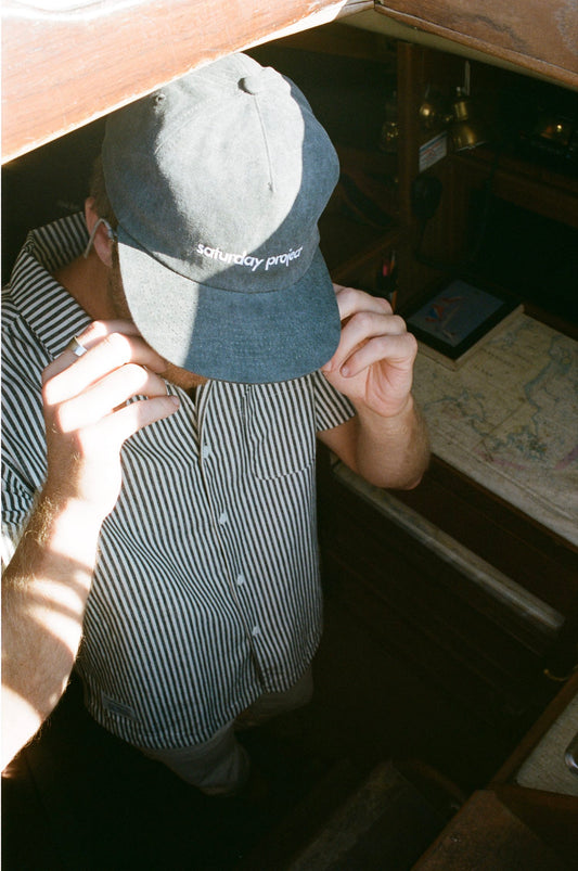 The Saturday Project - Strapback Hat - Vintage Blue