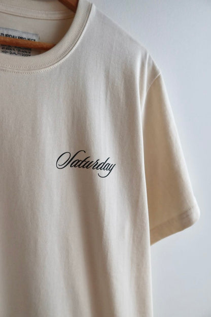 The Saturday Project - Script Tee (+ 3 colours)