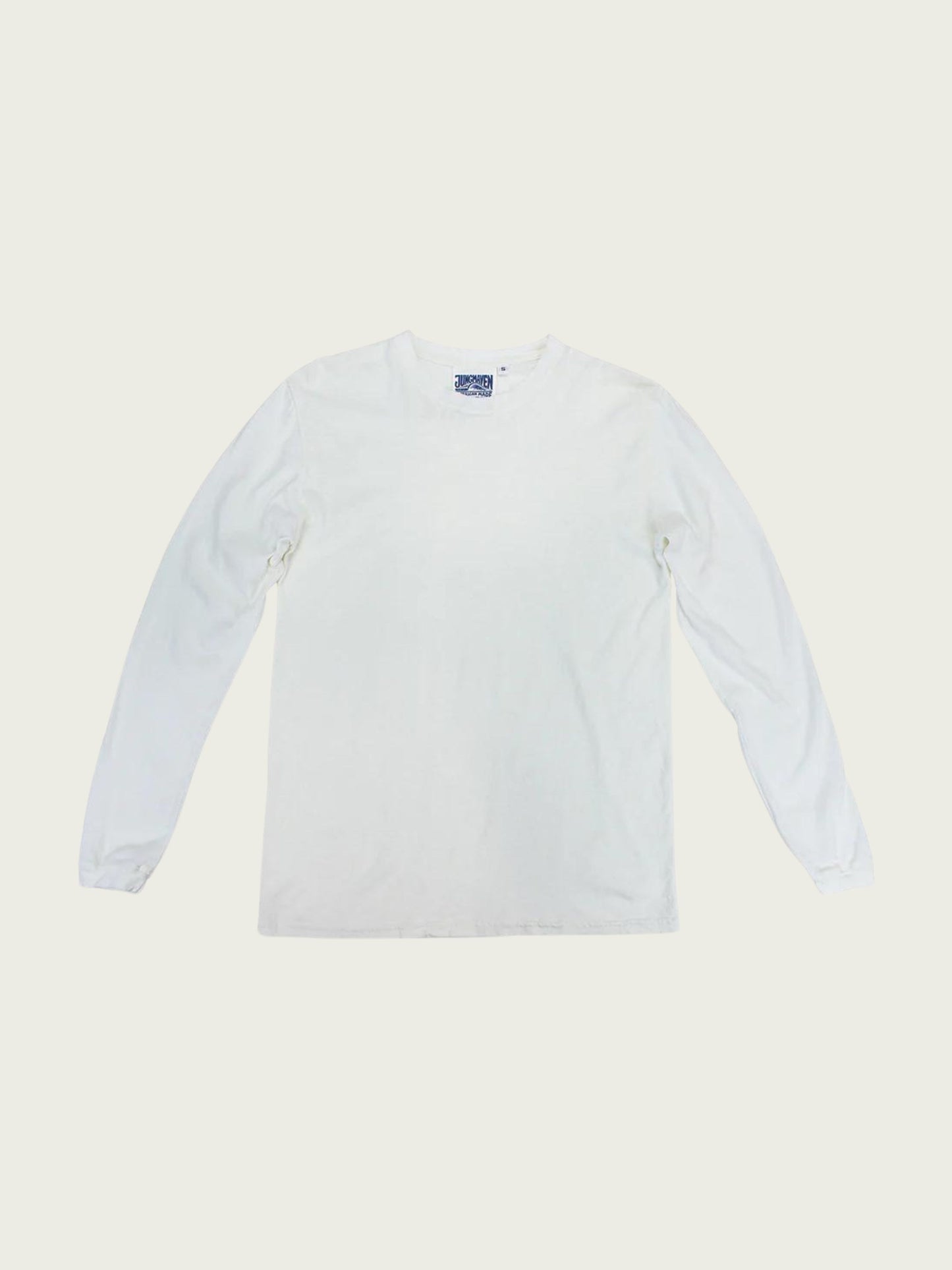 Jungmaven Long Sleeve Tee - Washed White