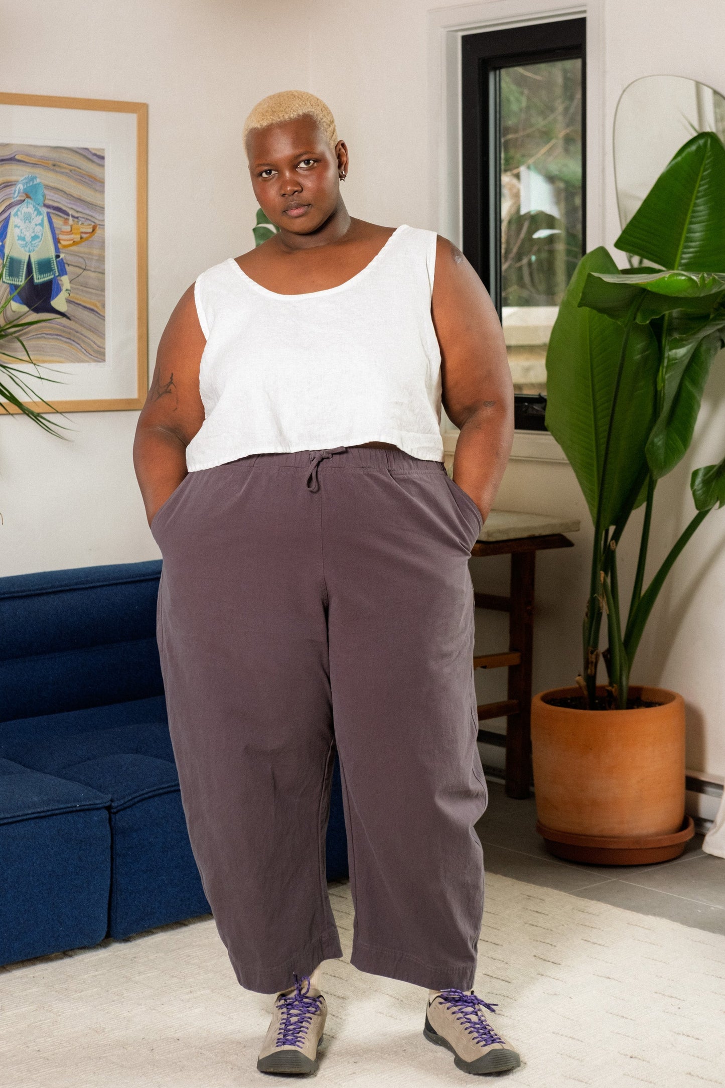 Jules Pant - Charcoal